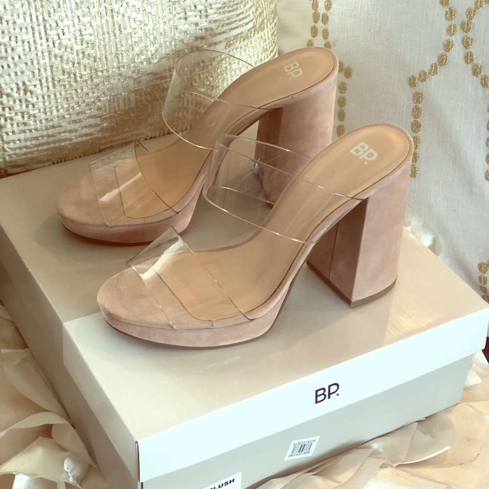 Brand new BP shoes size 8.50 color blush
